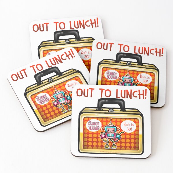 Item preview, The StarBot Squad - Frank Out to Lunch designed and sold by MetroINKbooks.
