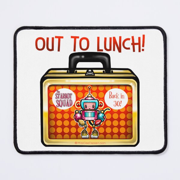 Item preview, The StarBot Squad - Frank Out to Lunch designed and sold by MetroINKbooks.