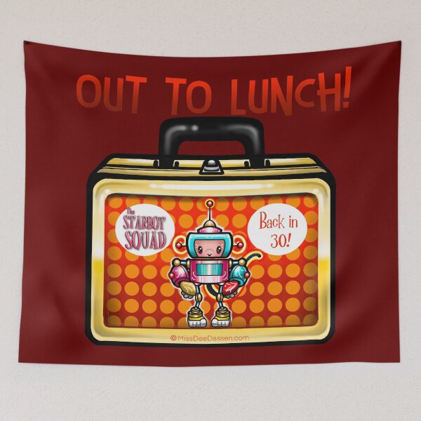 Item preview, The StarBot Squad - Frank Out to Lunch designed and sold by MetroINKbooks.