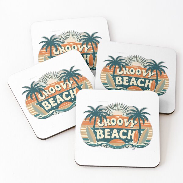 Item preview, Tropical Surf Beach Groovy Vibes designed and sold by Y-Muqsit.