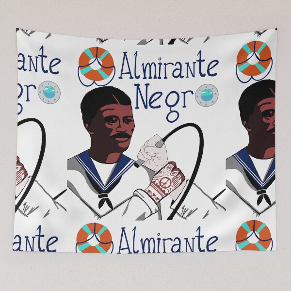 Item preview, The Black Admiral - Almirante Negro designed and sold by Mfashionart.