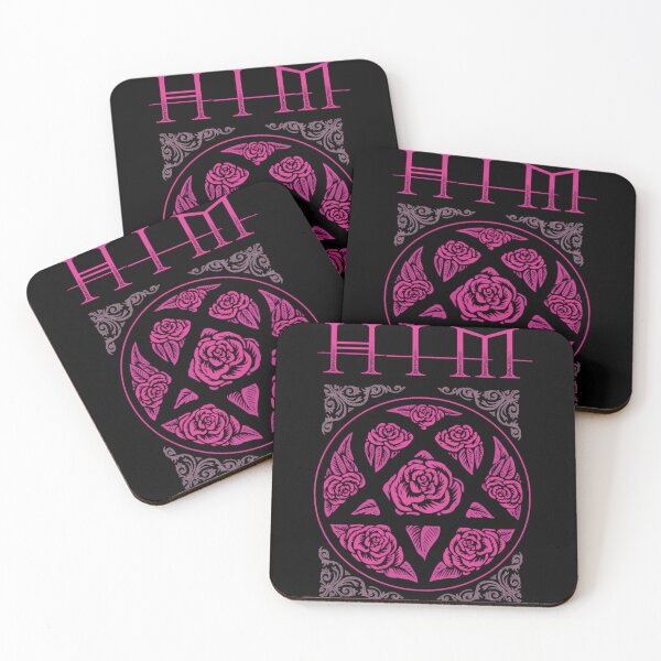 Item preview, Heartagram Him Band Tee Heartagram Tee Pink Him Band Logo designed and sold by NealKozey.