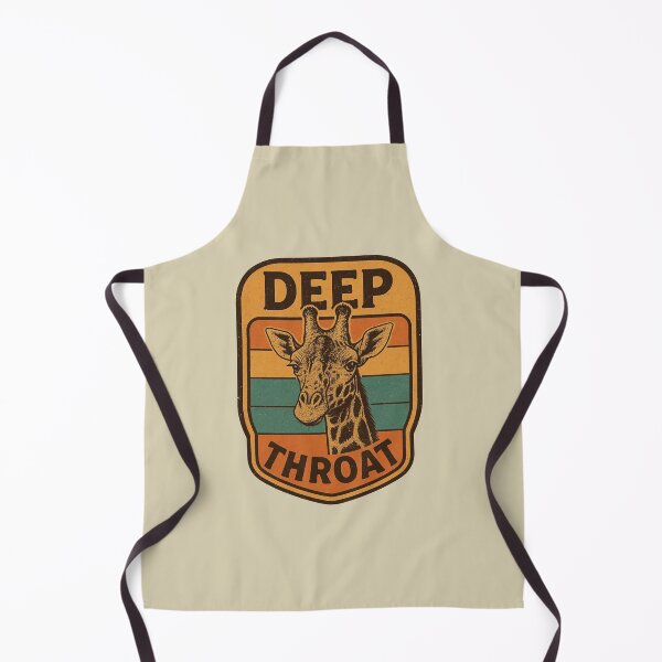 Item preview, Deep Throat – Funny Giraffe Pun designed and sold by hangmeart.
