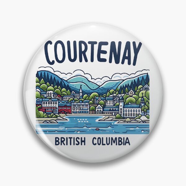 Item preview, Courtenay BC Canada  designed and sold by HowToCanadian.