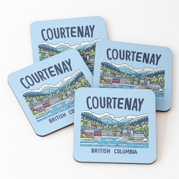 Item preview, Courtenay BC Canada  designed and sold by HowToCanadian.