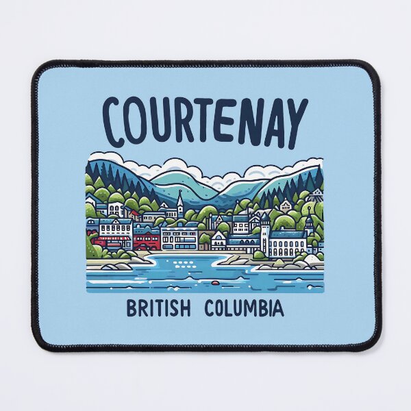 Item preview, Courtenay BC Canada  designed and sold by HowToCanadian.