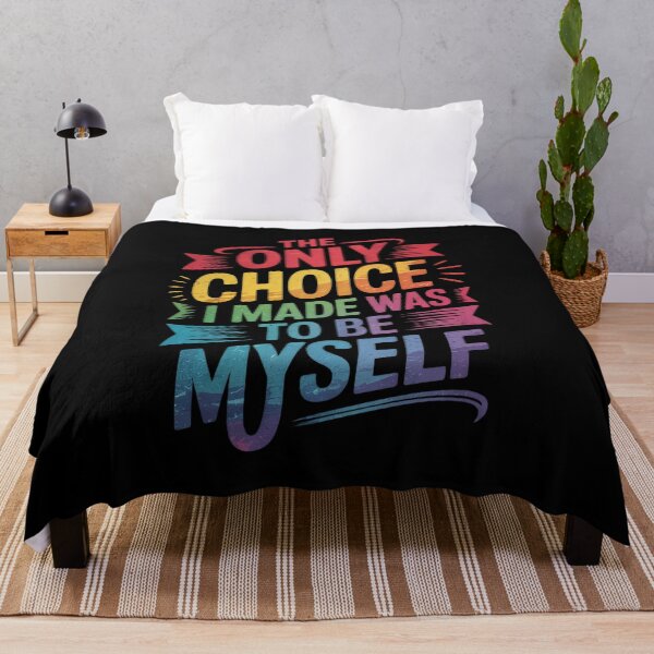 Item preview, Gay Pride The Only Choice I Made Was To Be Myself LGBT designed and sold by Charidana.