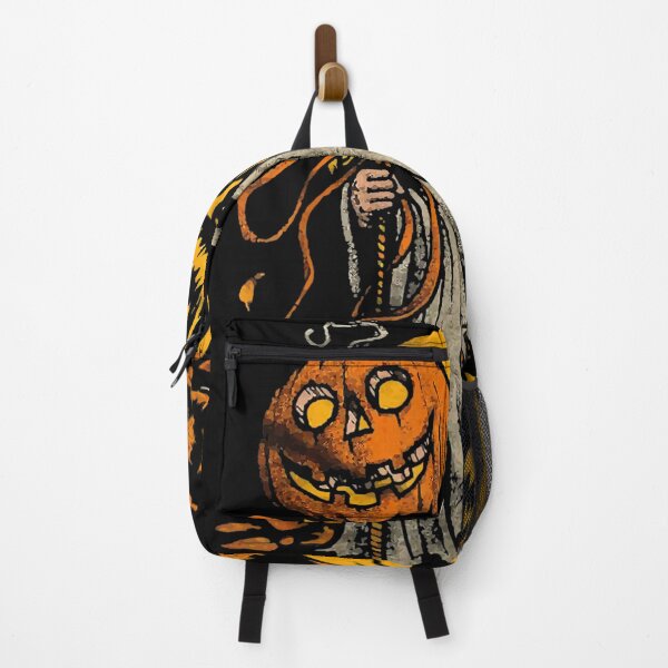 Item preview, Halloween Pumpkin Ghost Autumn Leaves Graphic Art designed and sold by ThomasHuntsberr.