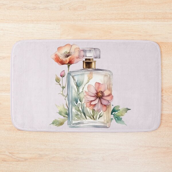 Item preview,   Perfume Bottle Watercolor,Flowers Perfume, Perfume, Paris, Flowers  Watercolor,  Hydrangea designed and sold by KolorellaS.