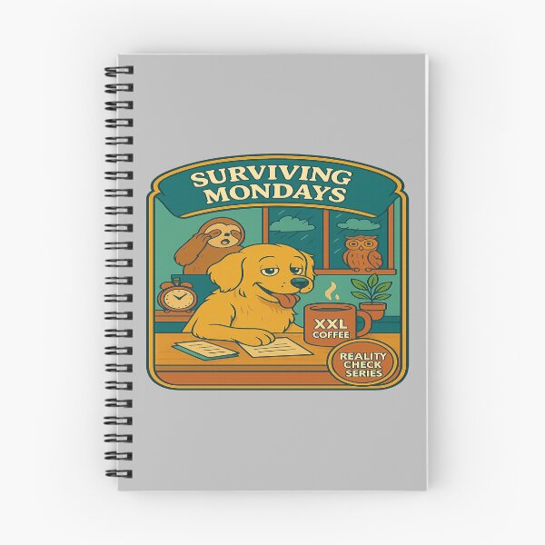 Item preview, Surviving Mondays - XXL Coffee designed and sold by Derpy Lab .