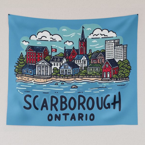 Item preview, Scarborough Ontario Canada  designed and sold by HowToCanadian.