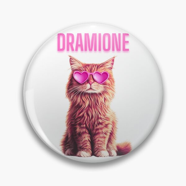 Item preview, Dramione Fandom Pink Cat Design designed and sold by Nomuradi.