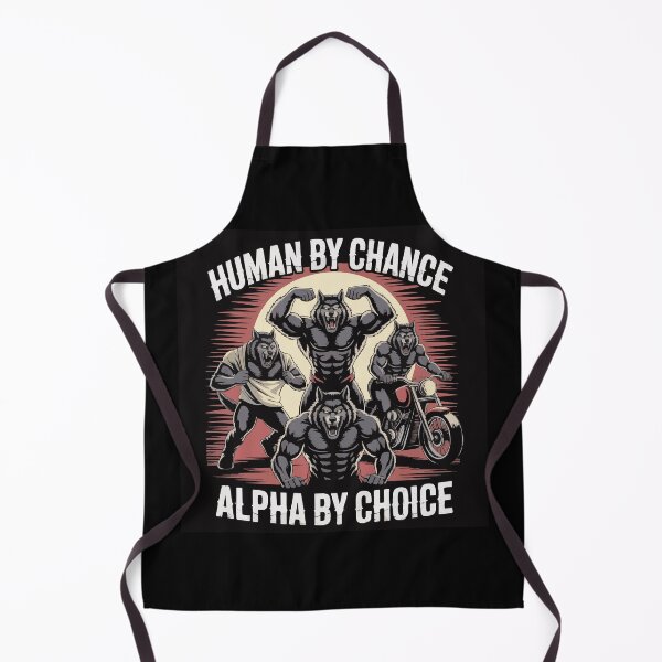 Item preview, human by chance alpha by choice designed and sold by zainab hussain.