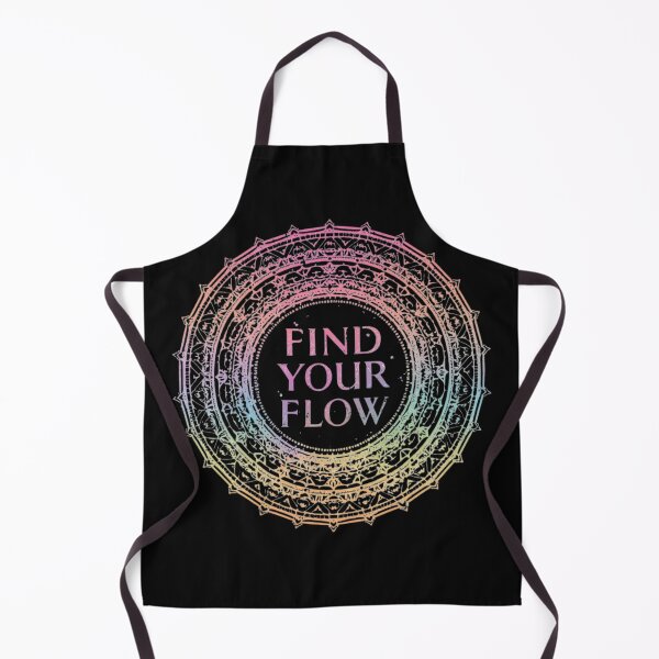 Item preview, Find Your Flow Pastel Rainbow Mandala Mindfulness Inspirational Sticker designed and sold by FestivityFinds.