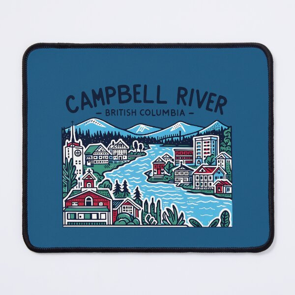 Item preview, Campbell River BC Canada designed and sold by HowToCanadian.