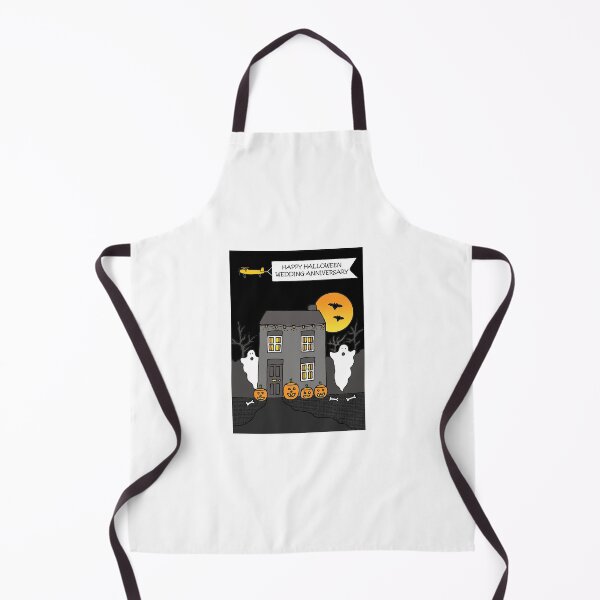 Item preview, Happy Halloween Wedding Anniversary Haunted House designed and sold by KateTaylor.