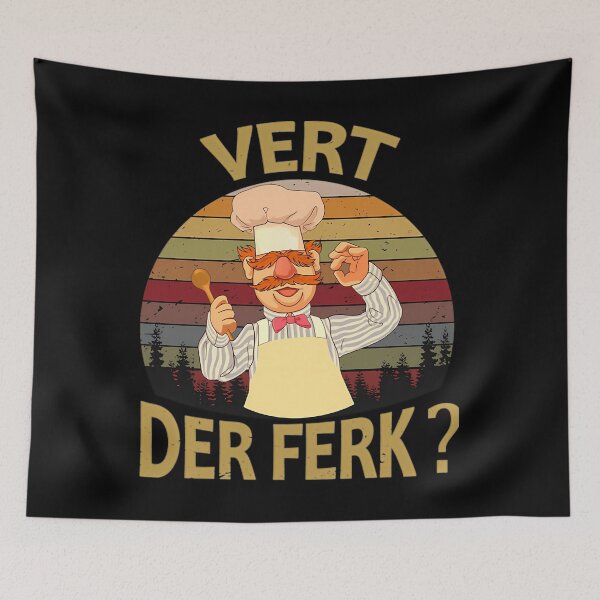 Item preview, Vert Der Ferk Cook Swedish Chef designed and sold by OwlRohan-Art-C.