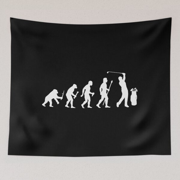 Item preview,  Funny Evolution Of Golf designed and sold by OwlRohan-Art-C.
