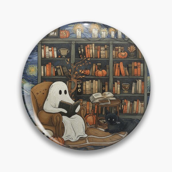 Artikelvorschau, Ghost Book Reader Lesebuch Literaturliebhaber Geschenk entworfen und verkauft von Blok45.