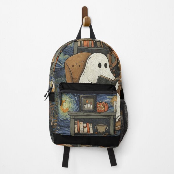Item preview, Ghost Book Reader Reading Book Literature Lover Gift designed and sold by Blok45.