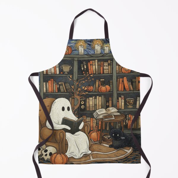 Item preview, Ghost Book Reader Reading Book Literature Lover Gift designed and sold by Blok45.