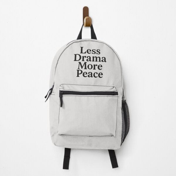 Item preview, Less Drama More Peace – Minimalist Quote Design designed and sold by thenicequote.