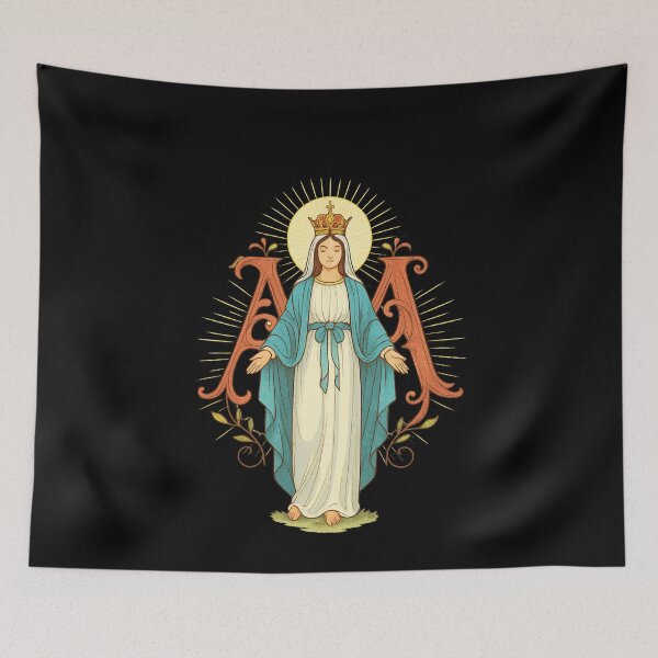 Item preview, Virgen María Católica - Oración del Santo Rosario designed and sold by odyssee-n.