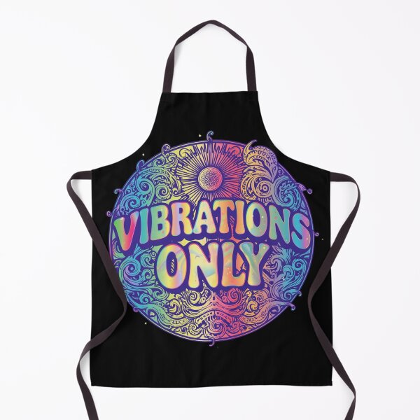 Item preview, Good Vibrations Only Psychedelic Mandala Positive Energy Sticker designed and sold by FestivityFinds.
