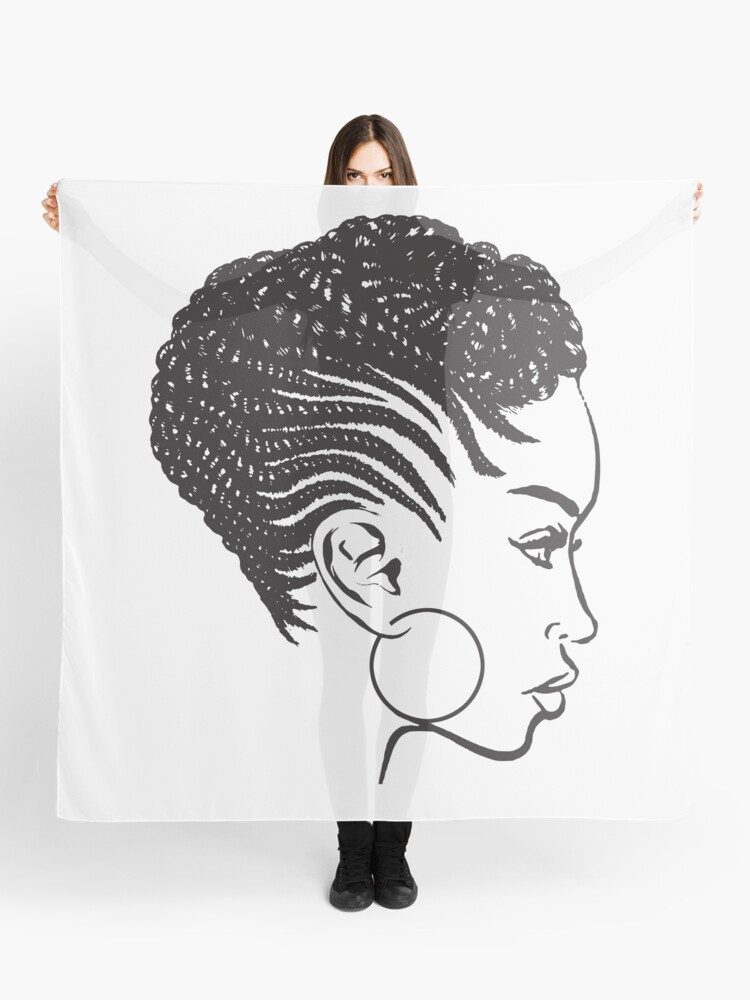 Black Woman Braids Hairstyle African American Beauty Salon Art Board Print  for Sale by DesignsByAymara