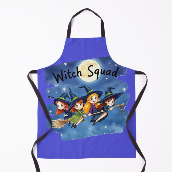 Item preview, Witch Squad Flying Under Full Moon  designed and sold by Iuqiune.