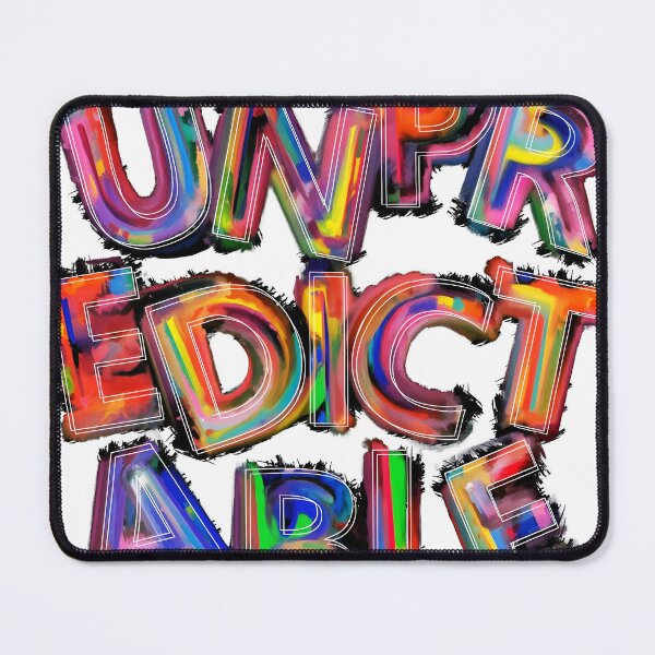 Item preview, unpredictably typography designed and sold by artsake4.