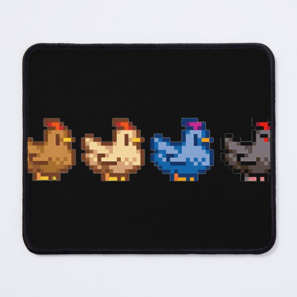 Item preview, 4 Chickens Stardew Valley designed and sold by OwlRohan-Art-C.