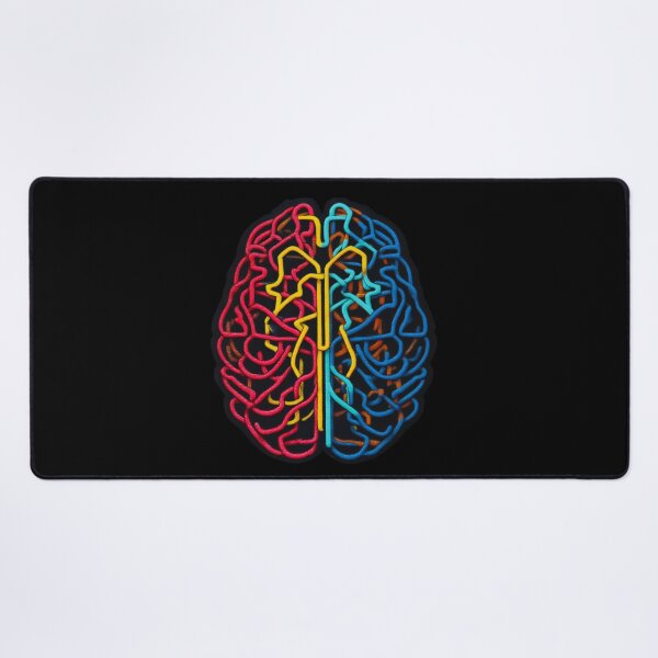 Item preview, Neon Brain Circuitry - Left and Right Mind Connection designed and sold by lematworks.