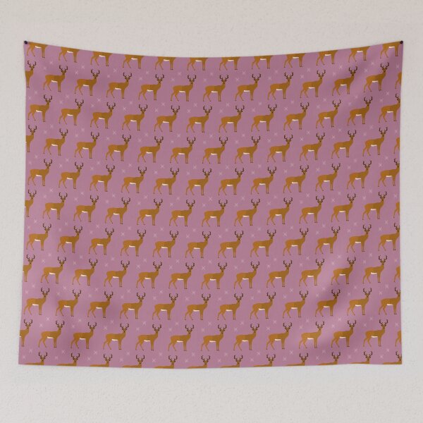 Item preview, Reindeer on purple designed and sold by reneesillus.