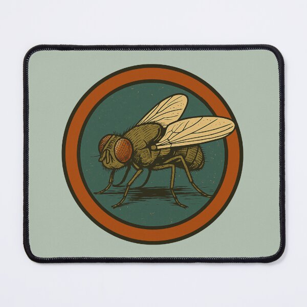 Item preview, Fly – Retro Insect Illustration Vintage Wildlife designed and sold by hangmeart.