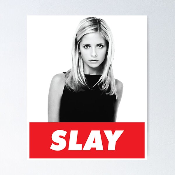Item preview, Buffy The Vampire Slayer Slay designed and sold by estebandonnelly.