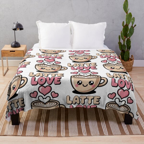 Item preview, Charming Coffee Cup Surrounded by Heart Symbols designed and sold by SplashTastic.