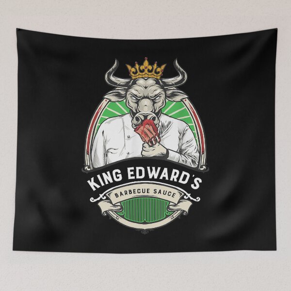 Item preview, King Edward's BBQ Sauce designed and sold by HudsonGottlieb.