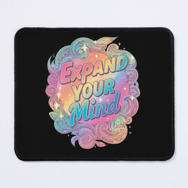 Item preview, Expand Your Mind Psychedelic Rainbow Retro Positive Vibes T-Shirt designed and sold by FestivityFinds.