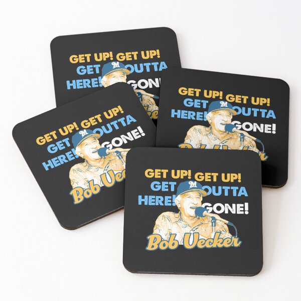 Item preview, Bob Uecker - Get Up Get Up Get Outta Here Gone designed and sold by FloyHarve.