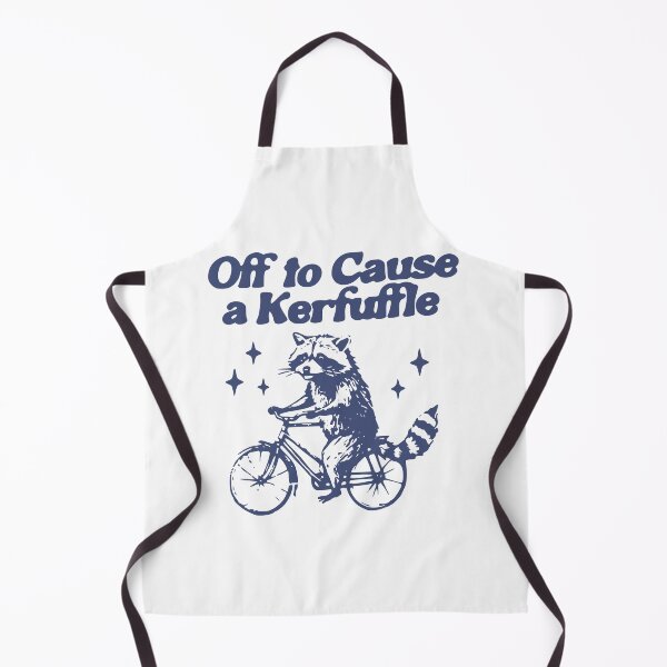 Item preview, Raccoon off to cause a kerfuffle designed and sold by wesdesignshop.