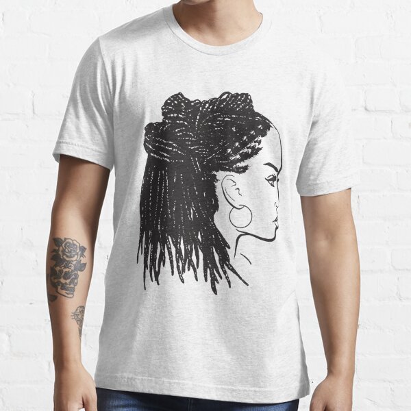 Black Woman Braids Dreads Dreadlocks African American Beauty Salon T Shirt For Sale By