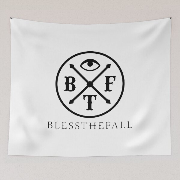 Item preview, Blessthefall Band White logo designed and sold by humbertsons.