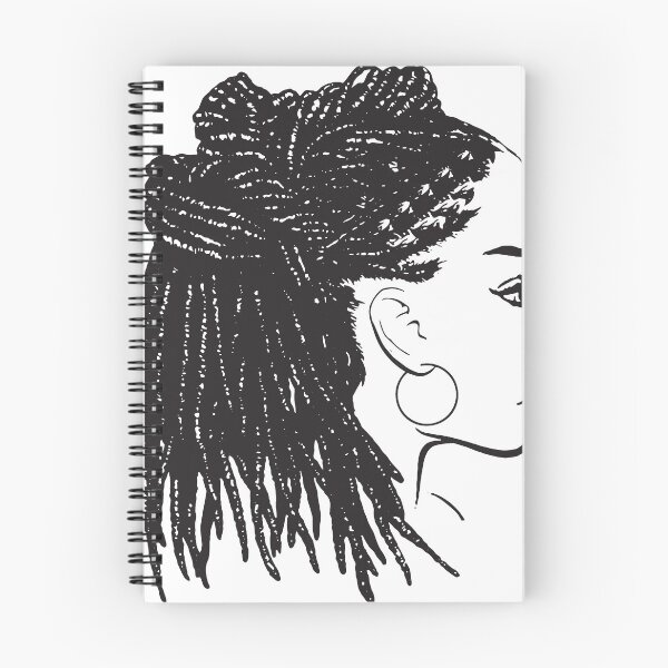 Item preview, Black Woman Braids Dreads Dreadlocks African American Beauty Salon  designed and sold by DesignsByAymara.