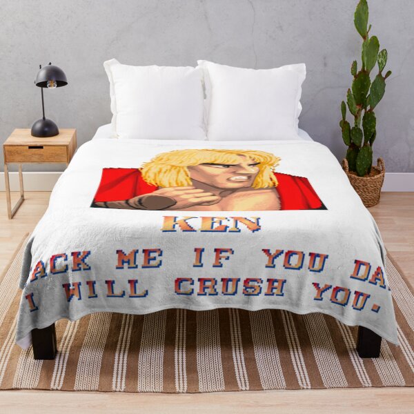 Item preview, Ken Masters Attack If You Dare designed and sold by PixelArena Gaming.