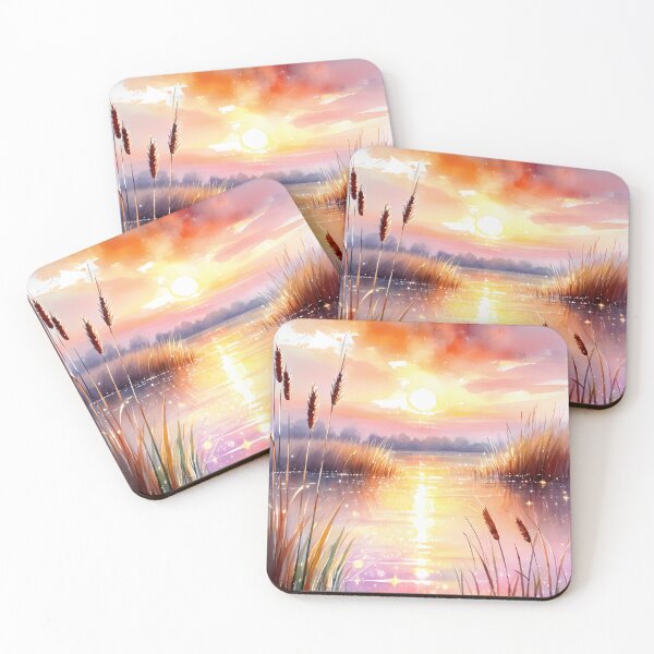Item preview, Beautiful Lakeshore Sunrise designed and sold by CalmnessbyChoice.