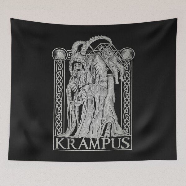 Item preview, Krampus - Old Christmas Naughty Folklore designed and sold by HudsonGottlieb.