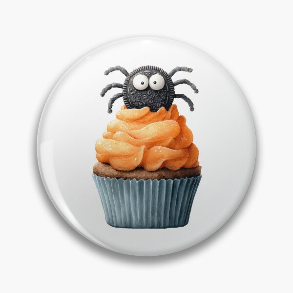 Item preview, Halloween Spider Cupcake – Creepy Cute Treat designed and sold by Art of Ngu.