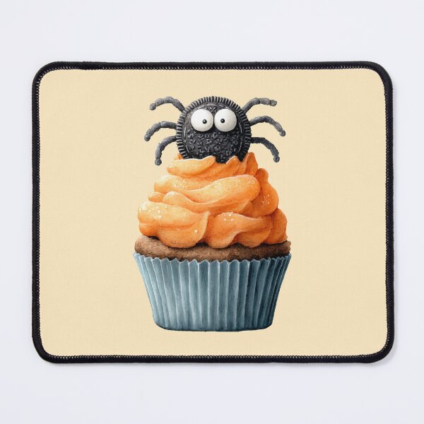 Item preview, Halloween Spider Cupcake – Creepy Cute Treat designed and sold by Art of Ngu.
