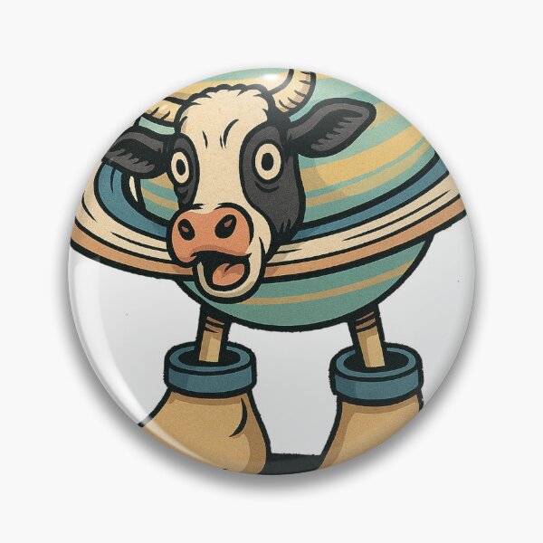 Item preview, The cow saturn saturnita brainrot meme designed and sold by Ypka.